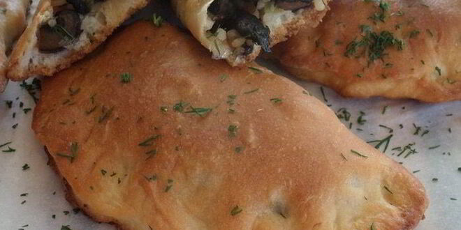 Рецепт постных пирожков с рисом и грибами