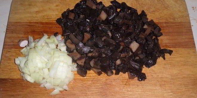 Рецепт постных пирожков с рисом и грибами