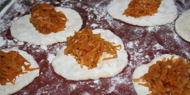 Рецепт сладких пирожков с капустой