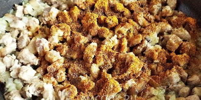 Рецепт слоеных пирожков с мясом и грибами