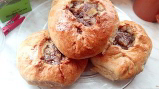 Рецепт Татарских пирожков с картошкой и мясом Вак белиш