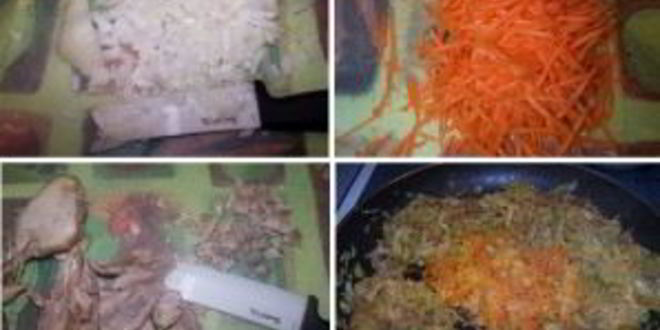 Рецепт жареных пирожков с капустой