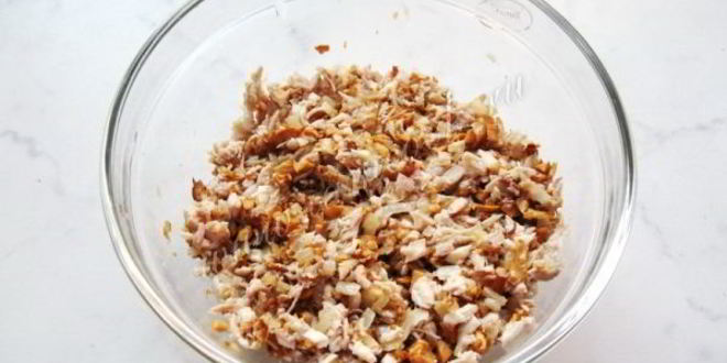 Рецепт жареных пирожков с мясом и грибами