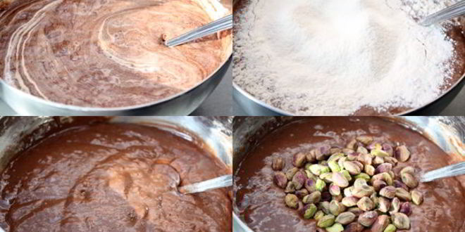Рецепт брауни с фисташками