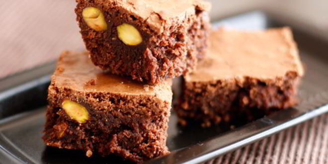 Рецепт брауни с фисташками
