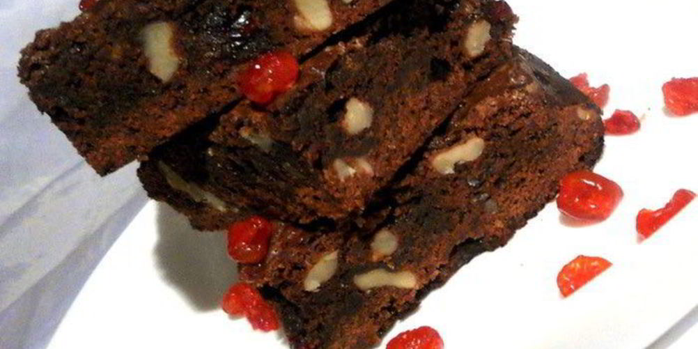 Как приготовить брауни с клюквой и грецкими орехами
