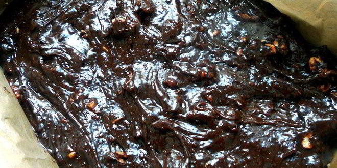 Рецепт брауни с клюквой и грецкими орехами