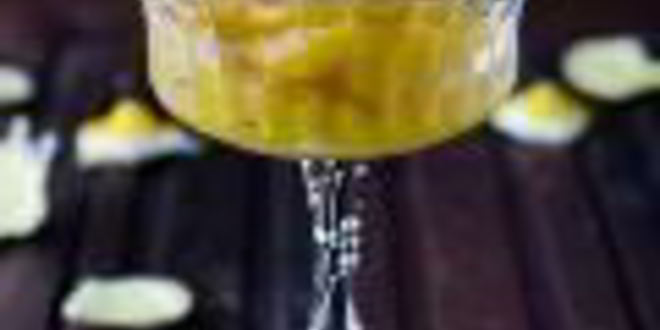 Рецепт брауни с лимонным курдом