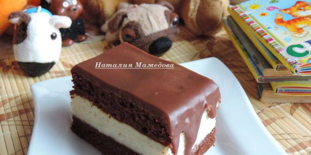 Как приготовить детское шоколадное пирожное киндер