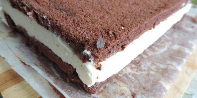 Рецепт детского шоколадного пирожного киндер