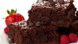 Рецепт Классического брауни с горьким шоколадом