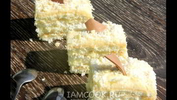 Рецепт Кокосового пирожного