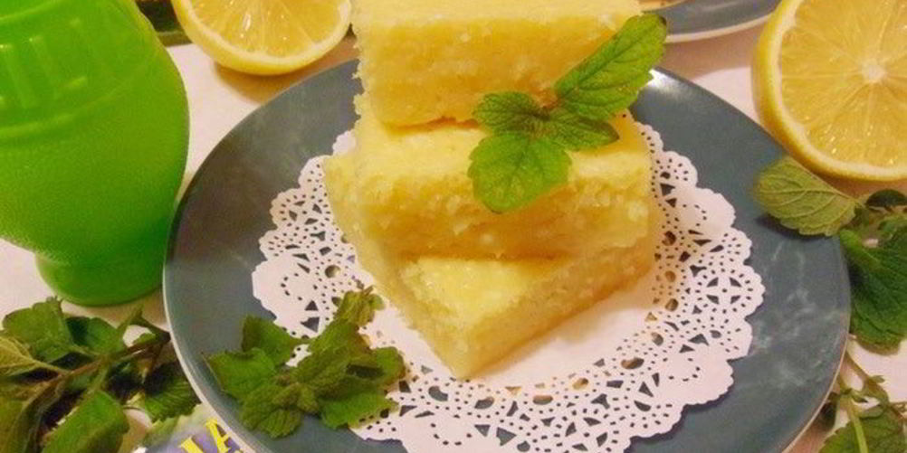 Как приготовить лимонно-мятного пирожное