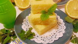 Рецепт Лимонно-мятного пирожное