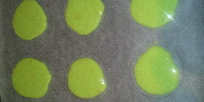 Рецепт миндальных пирожных с творожно-марципановой прослойкой