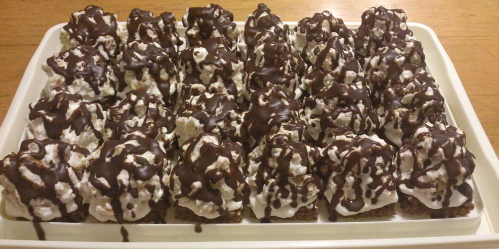 Как приготовить мини-пирожные айсберг