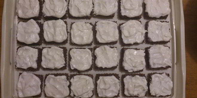 Рецепт мини-пирожных айсберг