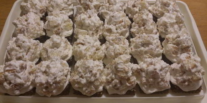 Рецепт мини-пирожных айсберг