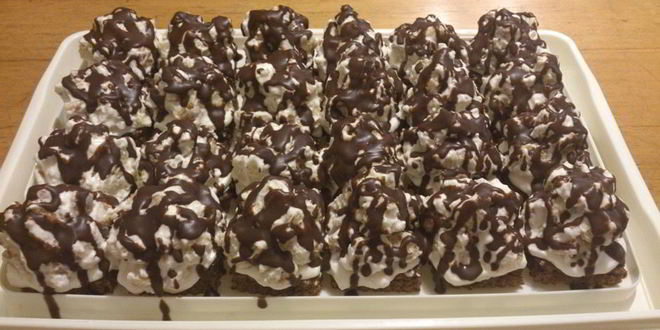 Рецепт мини-пирожных айсберг