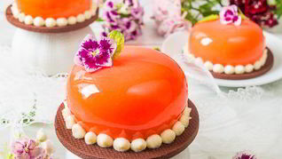 Рецепт Муссового пирожного с шоколадом и маракуйей