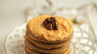 Рецепт Песочного пирожного с тыквенным кремом