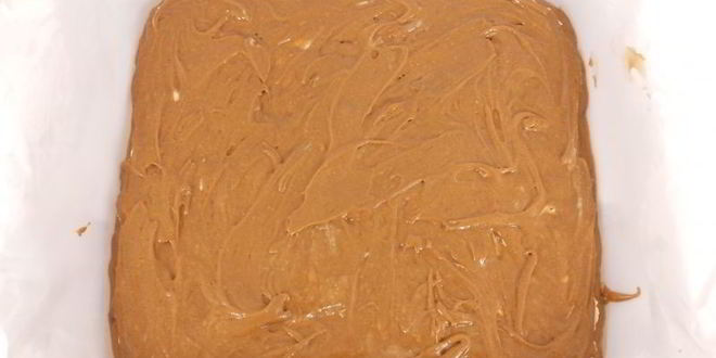 Рецепт пирожного брауни с мятой и творожной прослойкой