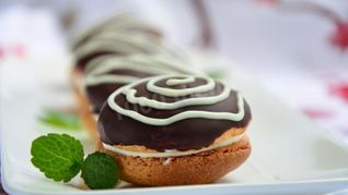 Рецепт Пирожного буше бисквитного