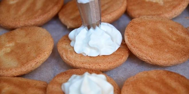 Рецепт пирожного буше бисквитного