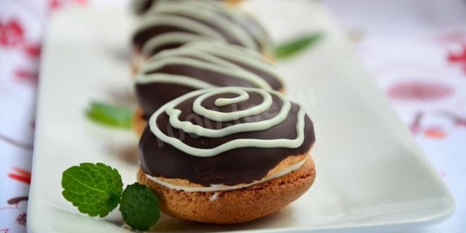 Рецепт пирожного буше бисквитного