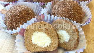 Рецепт Пирожного Картошка с начинкой