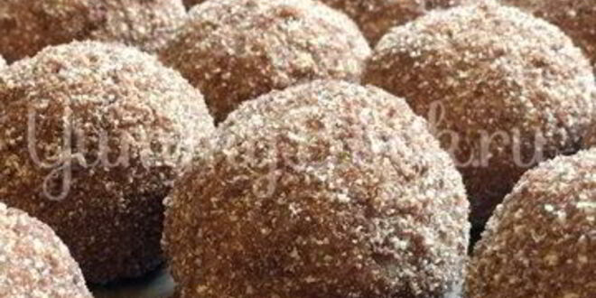 Рецепт пирожного картошка с начинкой