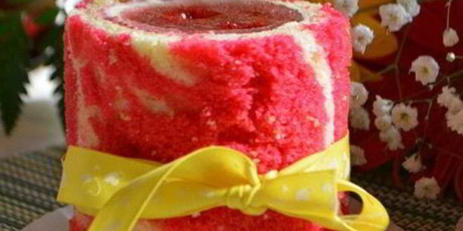 Рецепт пирожного клубничный рассвет