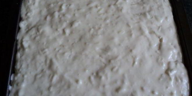 Рецепт пирожного малина на снегу