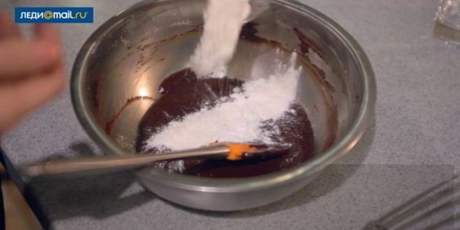 Рецепт пирожного шоколадная лава