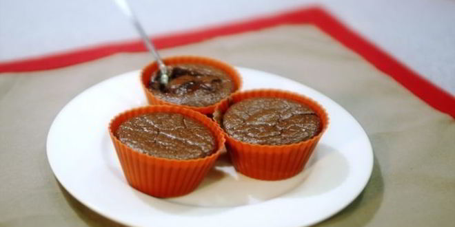 Рецепт пирожного шоколадная лава