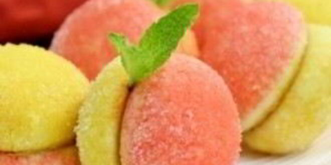 Рецепт пирожных персиков