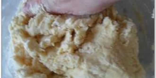 Рецепт пирожных с ревенем и яблоками