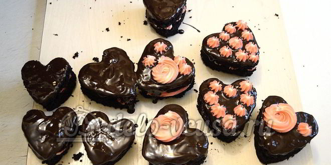 Рецепт шоколадного пирожного