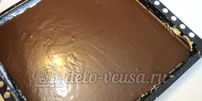 Рецепт шоколадного пирожного