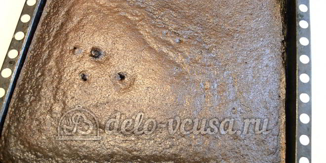 Рецепт шоколадного пирожного