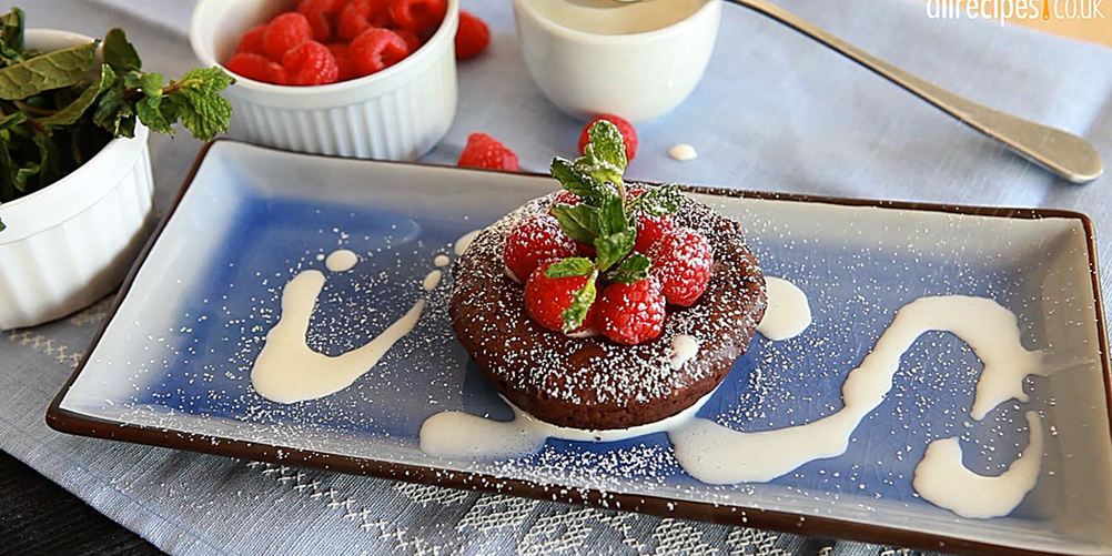 Как приготовить шоколадные пирожные фондан