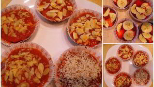 Рецепт Сыроедных пирожных Клубничка