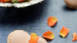 Рецепт Ванильного пирожного макарон