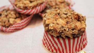 Рецепт Яблочно-финикового пирожного