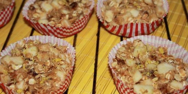 Рецепт яблочно-финикового пирожного