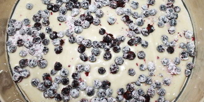 Рецепт ягодных пирожных