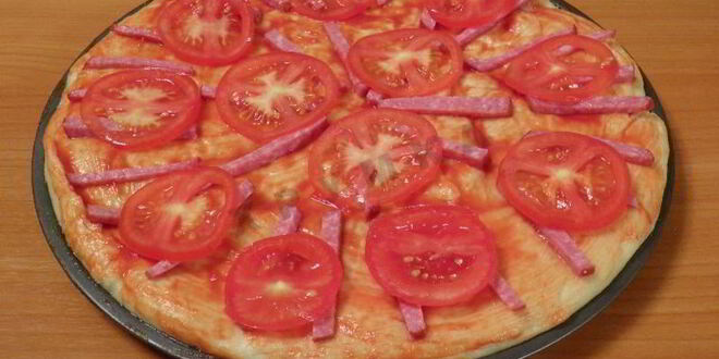 Рецепт американской пиццы на толстом тесте