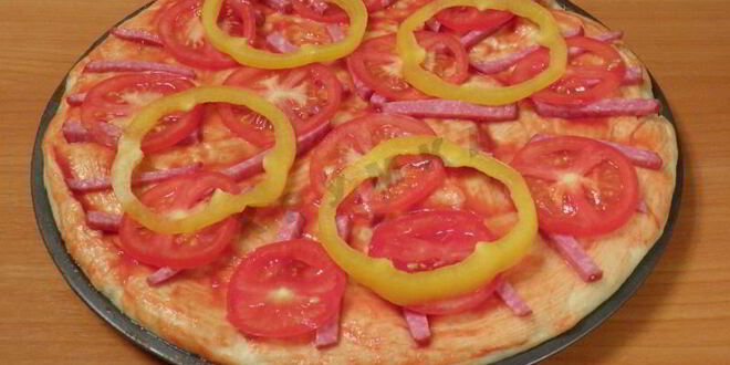 Рецепт американской пиццы на толстом тесте