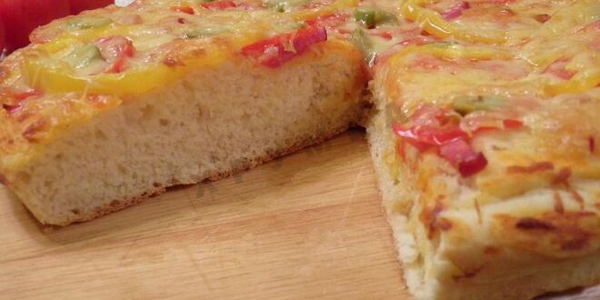 Рецепт американской пиццы на толстом тесте