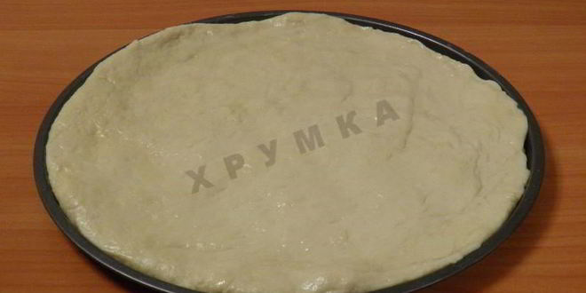 Рецепт американской пиццы на толстом тесте